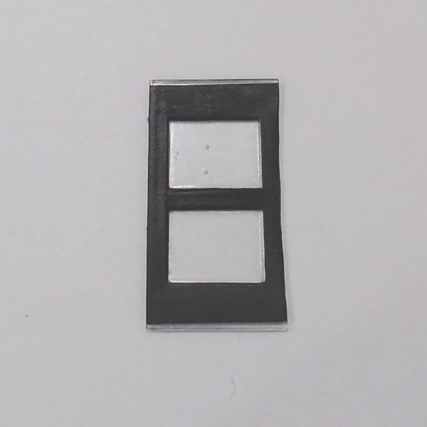 WINDOW / CAB / SMALL / 2-PANE / W/BLACK FRAMES / PS 2 & 3 / PREMIER BIG BOY 4-8-8-4 