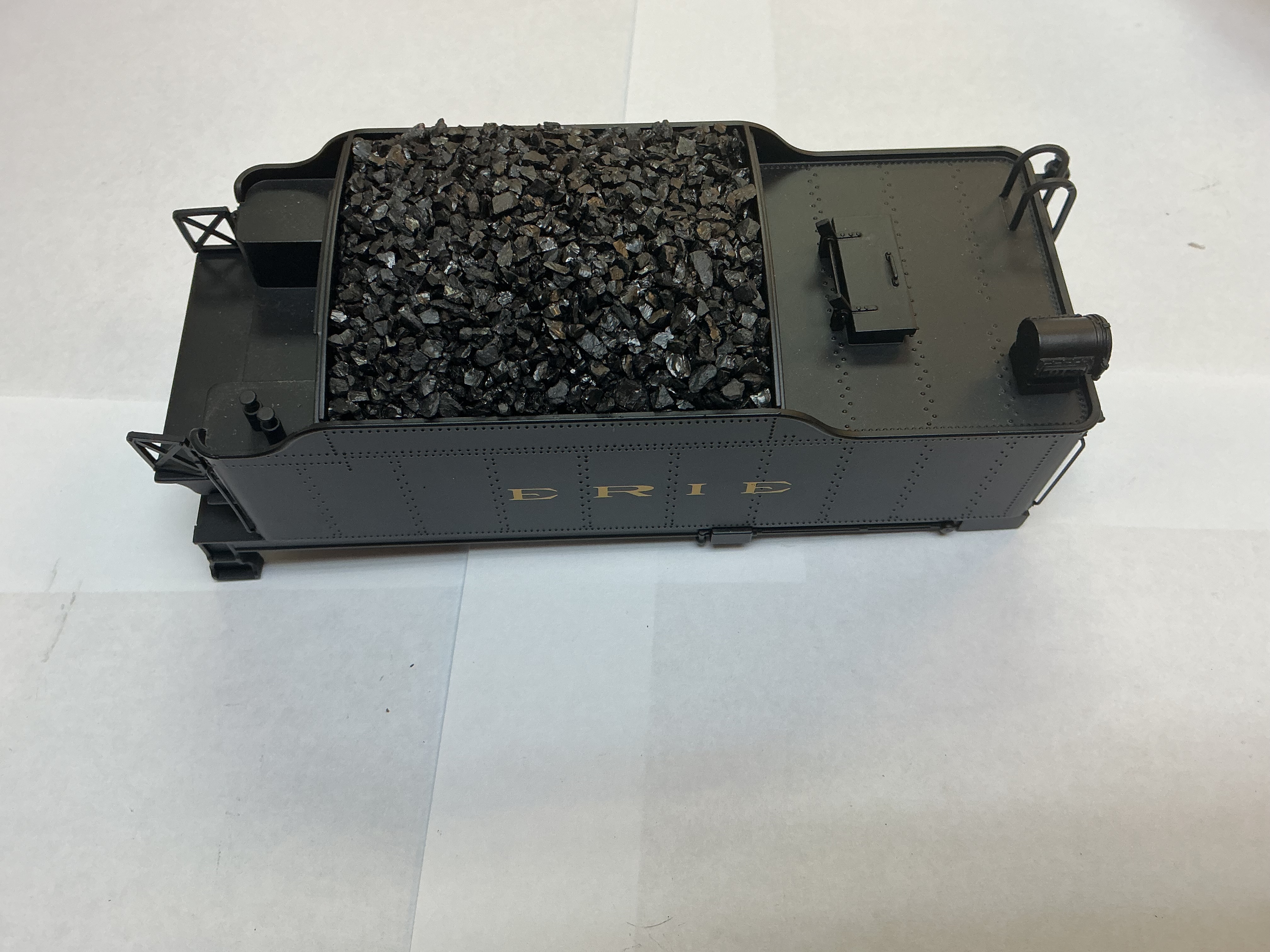 SHELL / TENDER / COMPLETE / W/POTS & LEDS / ERIE #913 / PS 3 / PREMIER CAMELBACK 4-6-0