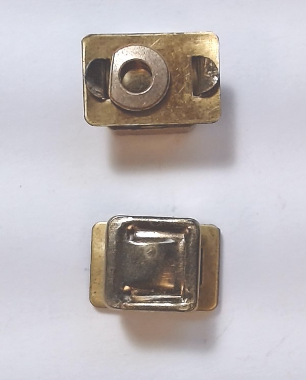 JOURNAL BOX / BRASS / W/BEARING / TINPLATE O GAUGE & STANDARD GAUGE 250E / 400T / BLUE COMET / GIRARD / STATE CARS / 350