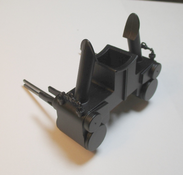 STEAM CHEST / BLACK / W/CROSSHEAD GUIDES / PREMIER RUSSIAN DECAPOD 2-10-0