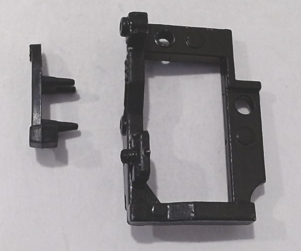 MOTION HANGER / LH REAR / BLACK / HO SCALE BIG BOY 4-8-8-4