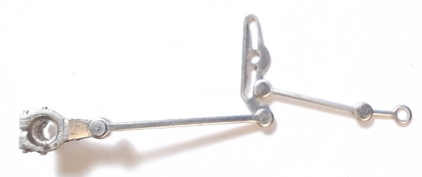ECCENTRIC ROD ASSEMBLY / RH / FRONT ENGINE / SATIN NICKEL / PREMIER PRR S-1 6-4-4-6