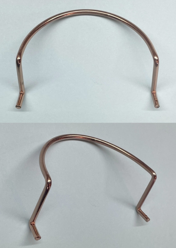 BOILER PIPE / LARGE / REAR / COPPER / TINPLATE STANDARD GAUGE 4696