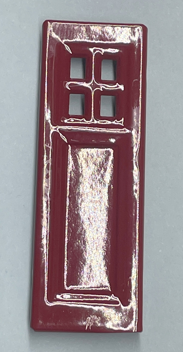 DOOR / DARK RED / TINPLATE STANDARD GAUGE 217