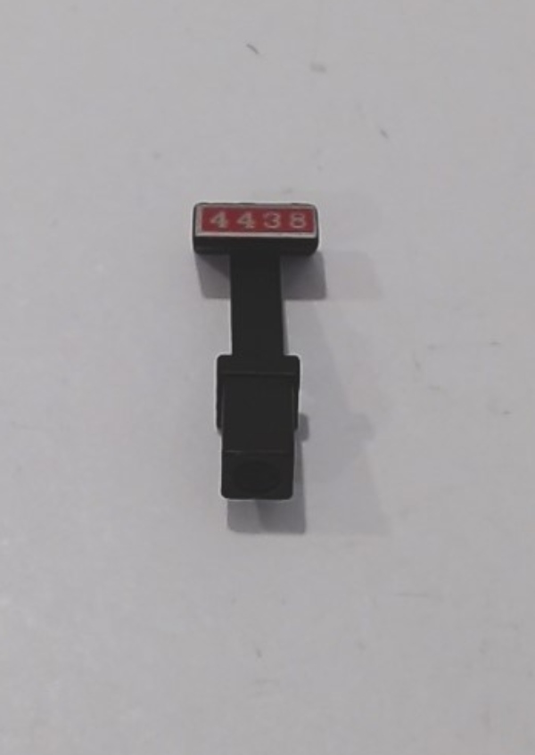 PILOT POST / NUMBER BOARD / #4438 / RED & GOLD / PREMIER GS-4 4-8-4