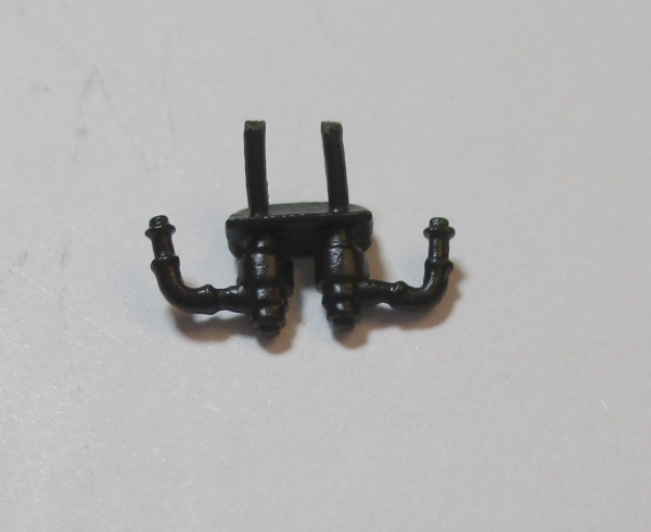 STEAM RELIEF VALVE / RH OR LH / FRONT ENGINE / BLACK / HO SCALE YELLOWSTONE 4-8-8-2