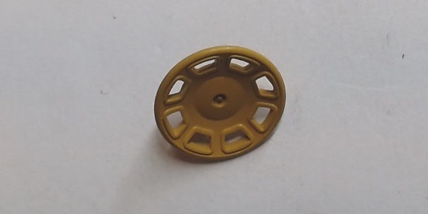 BRAKE WHEEL / YELLOW / RAILKING ONE GAUGE DASH-8