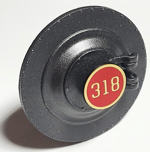 BOILER FRONT / LEVIATHAN #318 / PREMIER AMERICAN 4-4-0