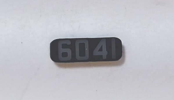 NUMBER BOARD / LF OR RR / PREMIER GP-9 / NYC #6041