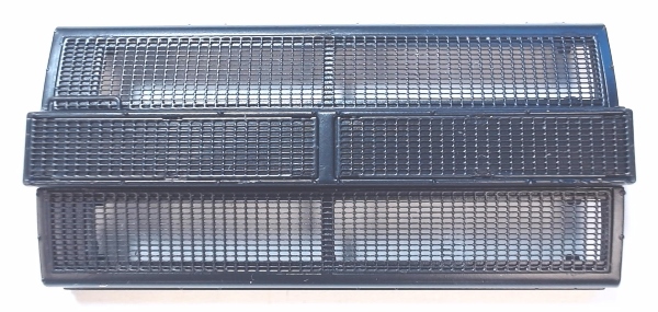 VENTILATOR GRID ASSEMBLY / BLACK / PREMIER U25B