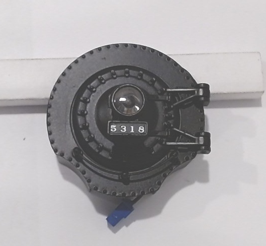 BOILER FRONT / BLACK / COMPLETE / NYC #5318 / PREMIER J-1e HUDSON 4-6-4