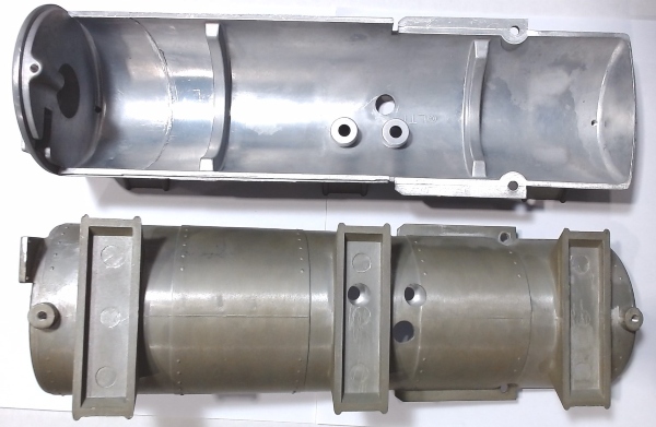 SHELL / TENDER / BOTTOM / DIE-CAST / W/WHISTLE MOUNTS / VANDERBILT STYLE / TINPLATE STANDARD GAUGE 400E / 400W / CAN USE TPST00048A