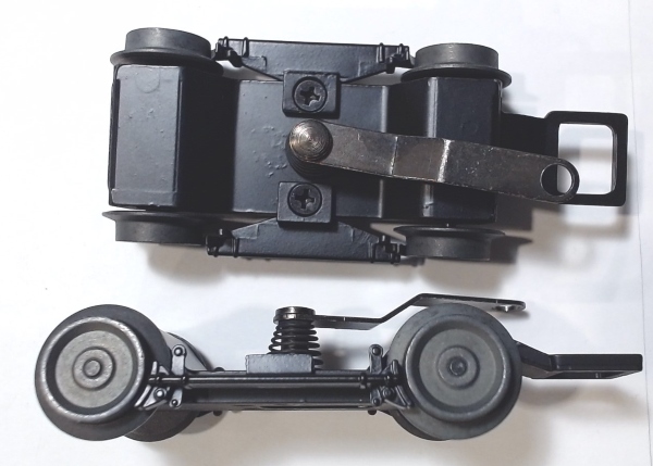 4-WHEEL PILOT TRUCK / BLACK / W/BRAKES / PS-3 / PREMIER NORTHERN 4-8-4
