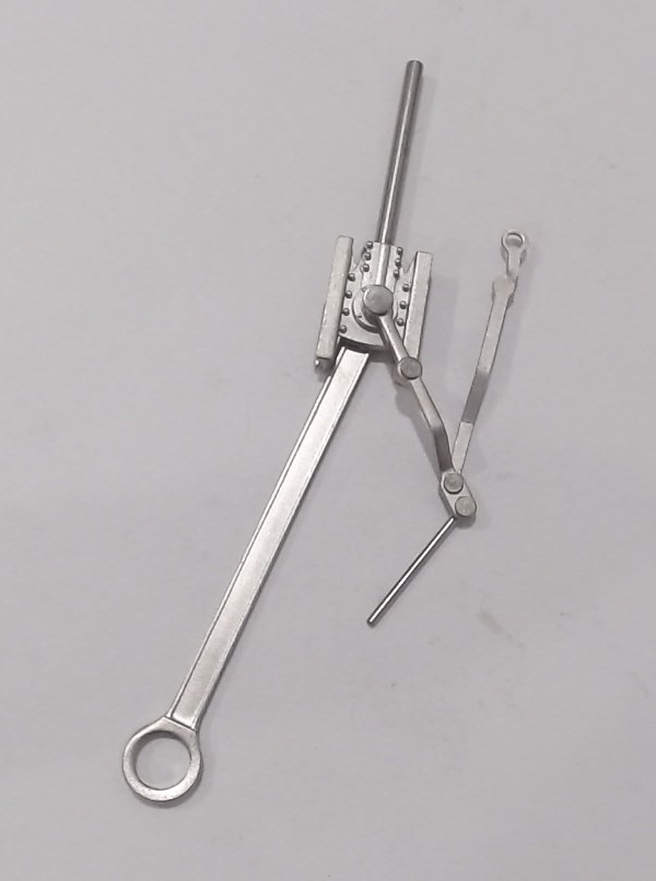 MAIN ROD & CROSSHEAD ASSEMBLY / RH FRONT ENGINE / SATIN NICKEL / PS 2 / PREMIER Y-3 2-8-8-2