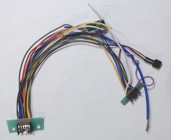 PCB / TETHER CONNECTOR / 10-POSITION / W/10-POSITION SOCKET / PS2 / PREMIER SHAY / 2003