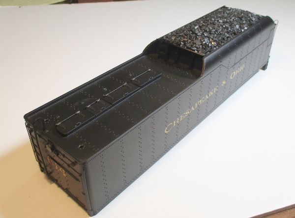 SHELL / TENDER / COMPLETE / C&O #614 / PS-3 / PREMIER GREENBRIER 4-8-4