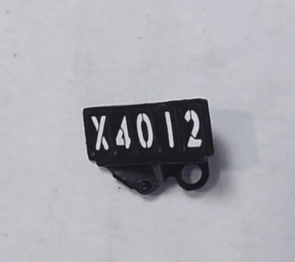 NUMBER BOARD HOUSING / BLACK / RH / UP #4012 / PS 1 / PREMIER BIG BOY 4-8-8-4