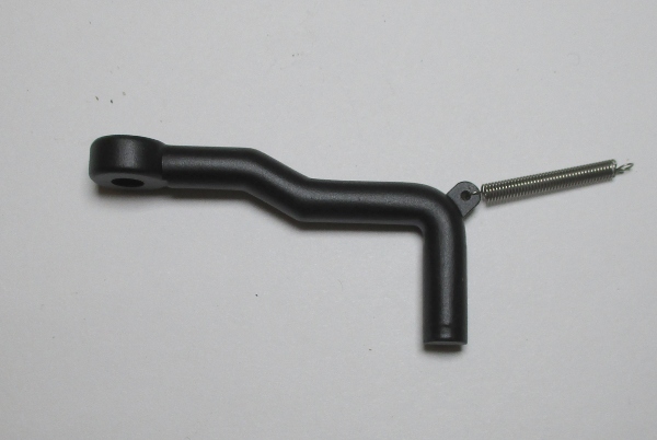 STEAM EXHAUST PIPE / W/RETURN SPRING / BLACK / PREMIER CAB FORWARD