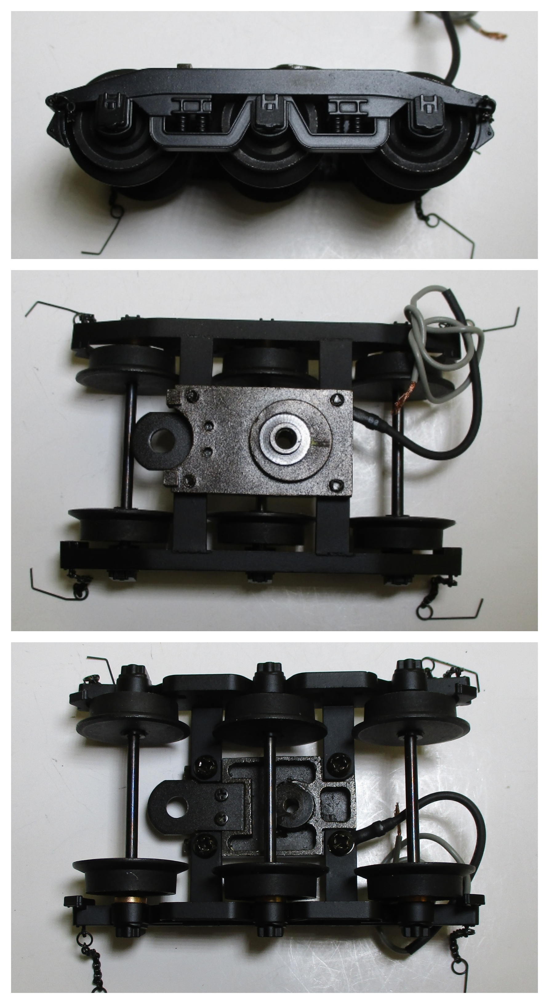 TENDER TRUCK / 6-WHEEL / REAR / W/CHAINS / PREMIER K-4s 4-6-2 / STREAMLINED