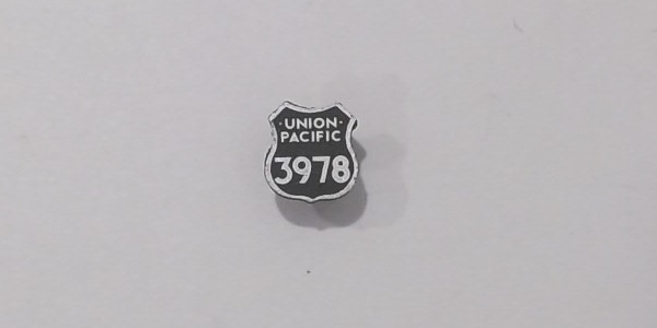 NAME PLATE / SMOKE BOX DOOR / UP SHIELD #3978 / PREMIER CHALLENGER 4-6-6-4