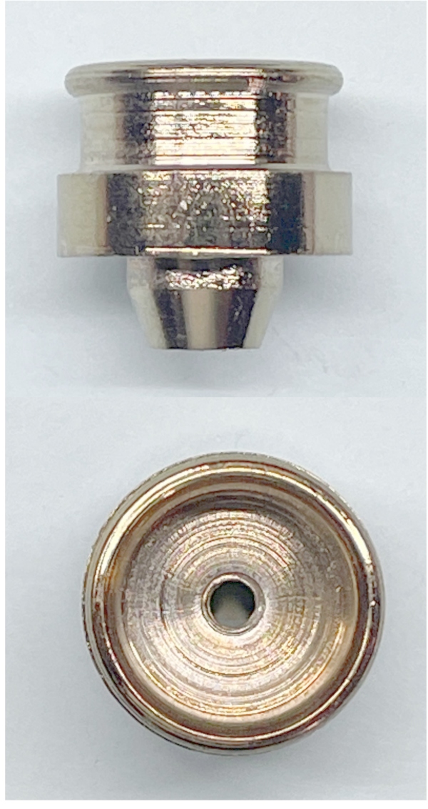 SMOKE STACK / TRADITIONAL / BRASS / 6-32 THREAD / TINPLATE STANDARD GAUGE 4696