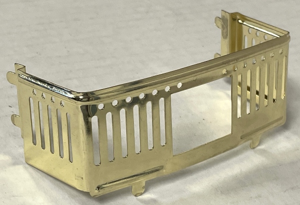 END RAILING / BRASS / OBSERVATION / TINPLATE STANDARD GAUGE A/F 4300 SERIES OBSERVATION PASSENGER CAR