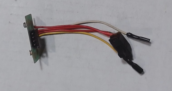 PCB / TETHER CONNECTOR / 4-POSITION / STEAM / W/2 CONTACT SPRINGS / PROTOSOUND 1 / CAN USE AG1100002