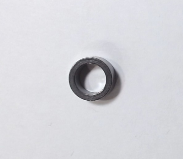 MAIN ROD SPACER / 10mm O.D. x 6.8mm I.D. X 4.3mm / BLACKENED / RAILKING STEAM LOCOMOTIVE 