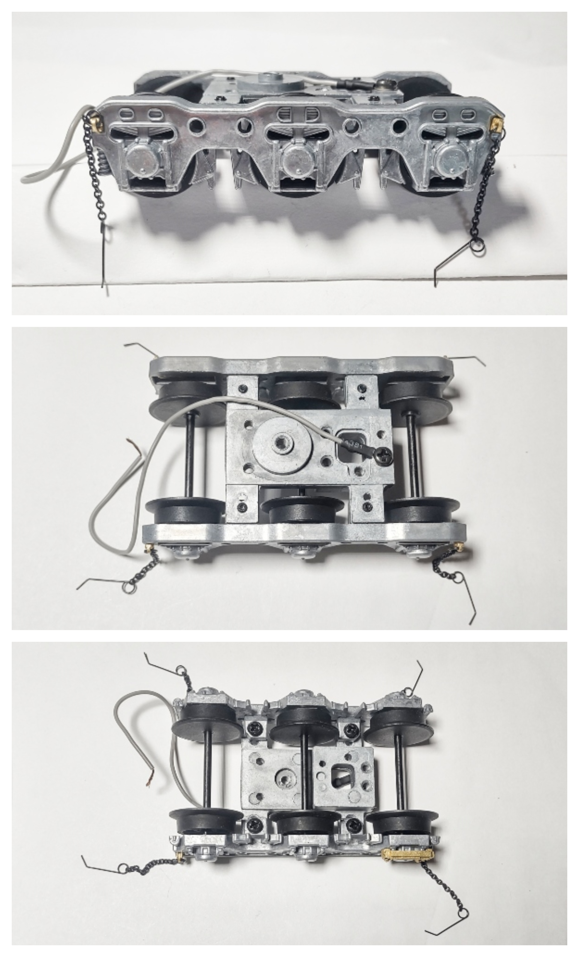 TENDER TRUCK / 6-WHEEL / FRONT / UNDECORATED / PREMIER MOHAWK 4-8-2