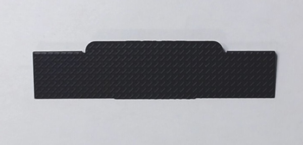 TENDER DECKING / FRONT / MATTE BLACK / TREADPLATE / OIL TENDER / PS 2 & 3 / PREMIER BIG BOY 4-8-8-4