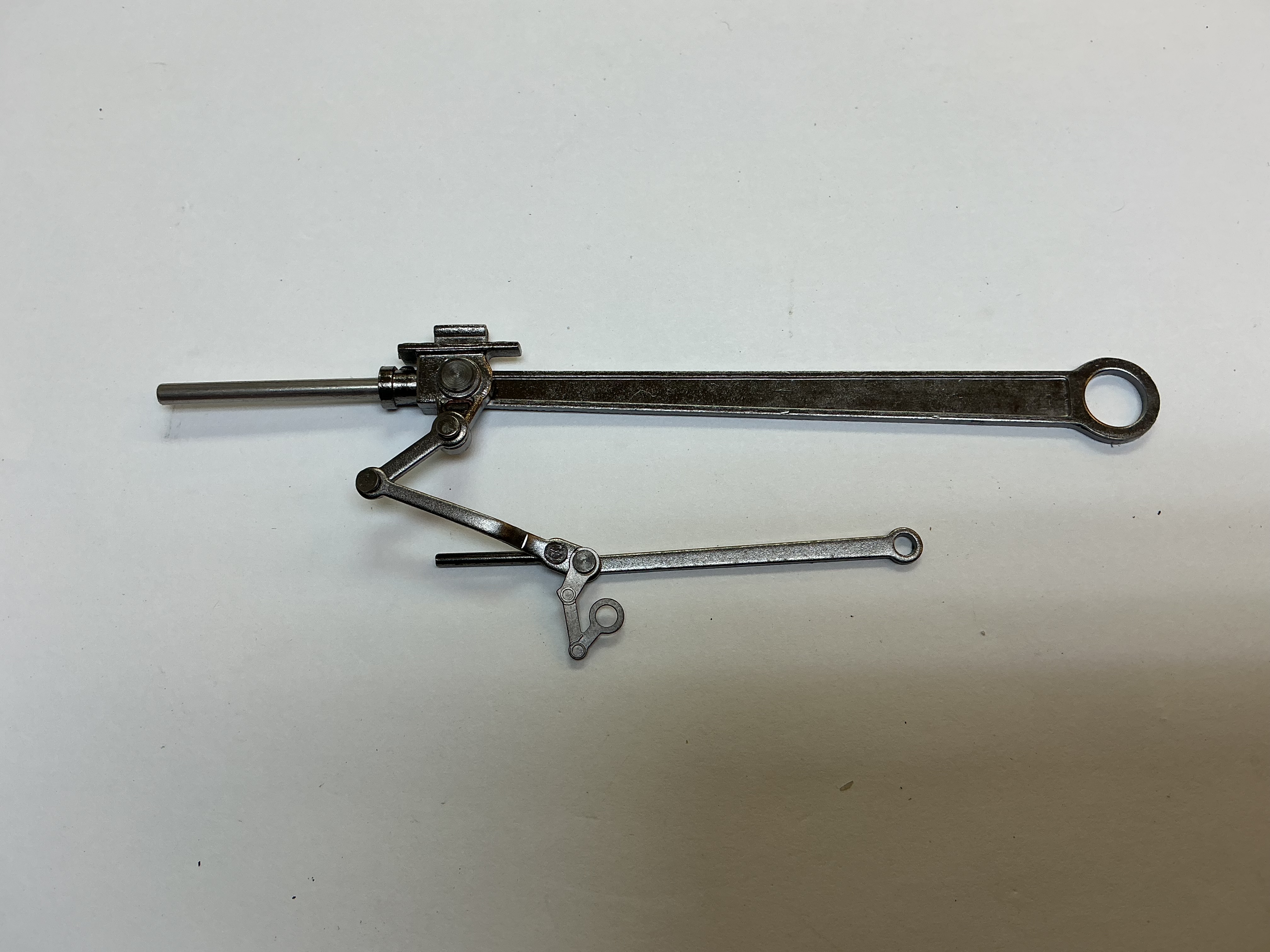 MAIN ROD & CROSSHEAD ASSEMBLY / LH / BLACKENED  / PREMIER FEF 4-8-4