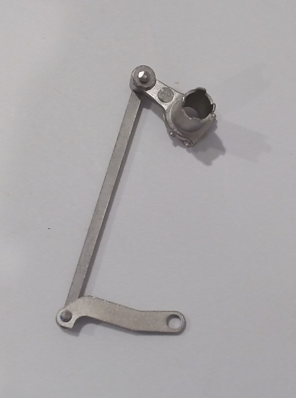 ECCENTRIC ROD ASSEMBLY / RH / SATIN NICKEL / PREMIER PACIFIC 4-6-2