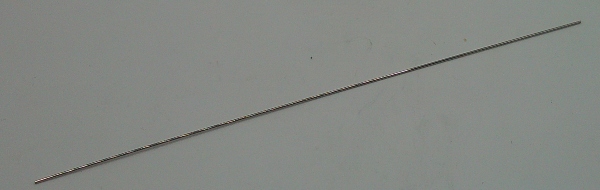 TENDER HANDRAIL / TOP / LH OR RH / SILVER / HO SCALE GS-4 4-8-4