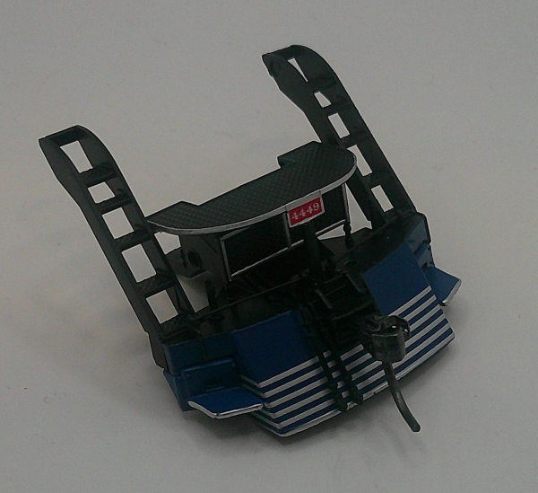 PILOT / COMPLETE / BLUE WHITE & BLACK / W/COUPLER / SOUTHERN PACIFIC FREEDOM #4449 / HO SCALE GS-4 4-8-4