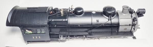 SHELL / BOILER / COMPLETE (MISSING BELL CRADLE) / LONG ISLAND #111 / 20-3230-1 / PREMIER H-10 2-8-0 
