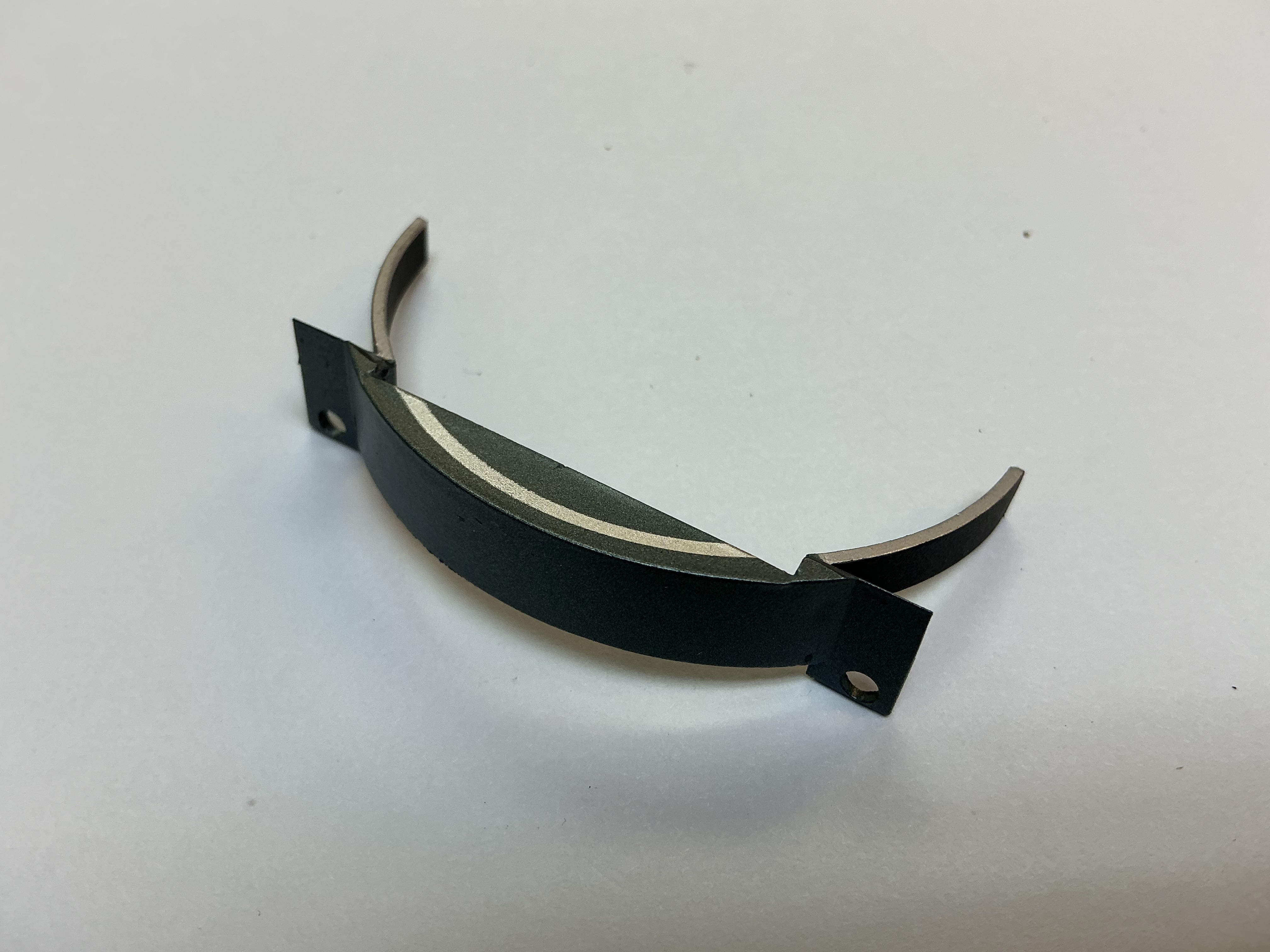 FENDER / LH OR RH / METALLIC BLUE W/WHITE STRIPE / PREMIER AMERICAN 4-4-0