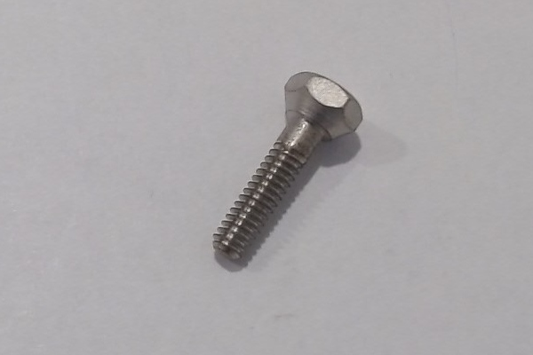 ECCENTRIC SCREW / SATIN NICKEL / 3-48 x 0.4in L