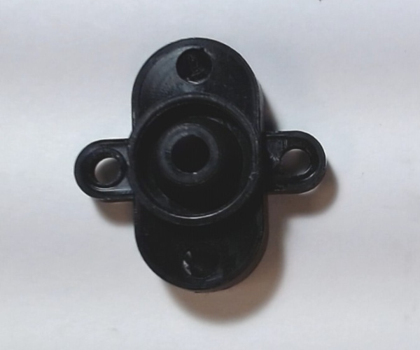 SMOKE FUNNEL / PLASTIC / 14.3mm W x 28.5mm L x 9.5mm H / TWO MOUNTING TABS / PREMIER FM ERIE BUILT