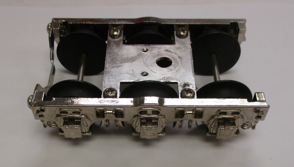 TENDER TRUCK / 6-WHEEL / PLATINUM / 3-RAIL / FRONT / W/O CHAINS / PREMIER J-1e HUDSON 4-6-4