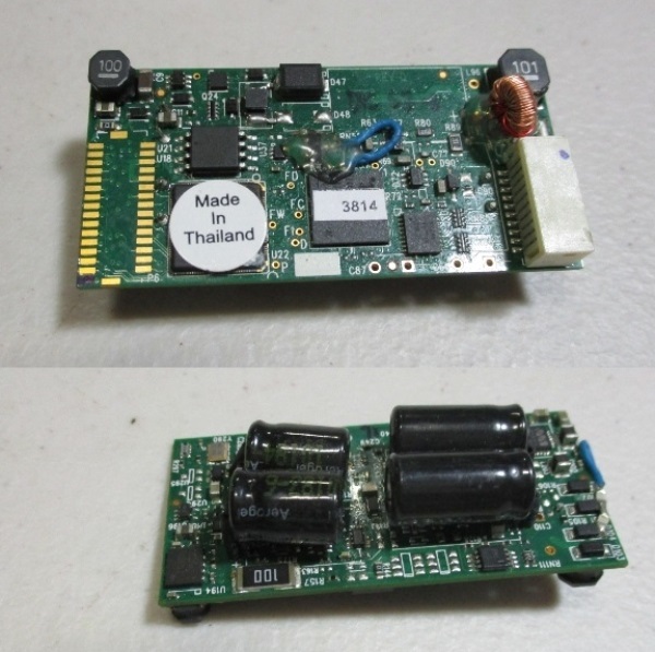 PROTOSOUND 3 / HO SCALE STEAM / DC / TENDER BOARD / ALT CAP LAYOUT / REV D / MODIFIED FOR EMI