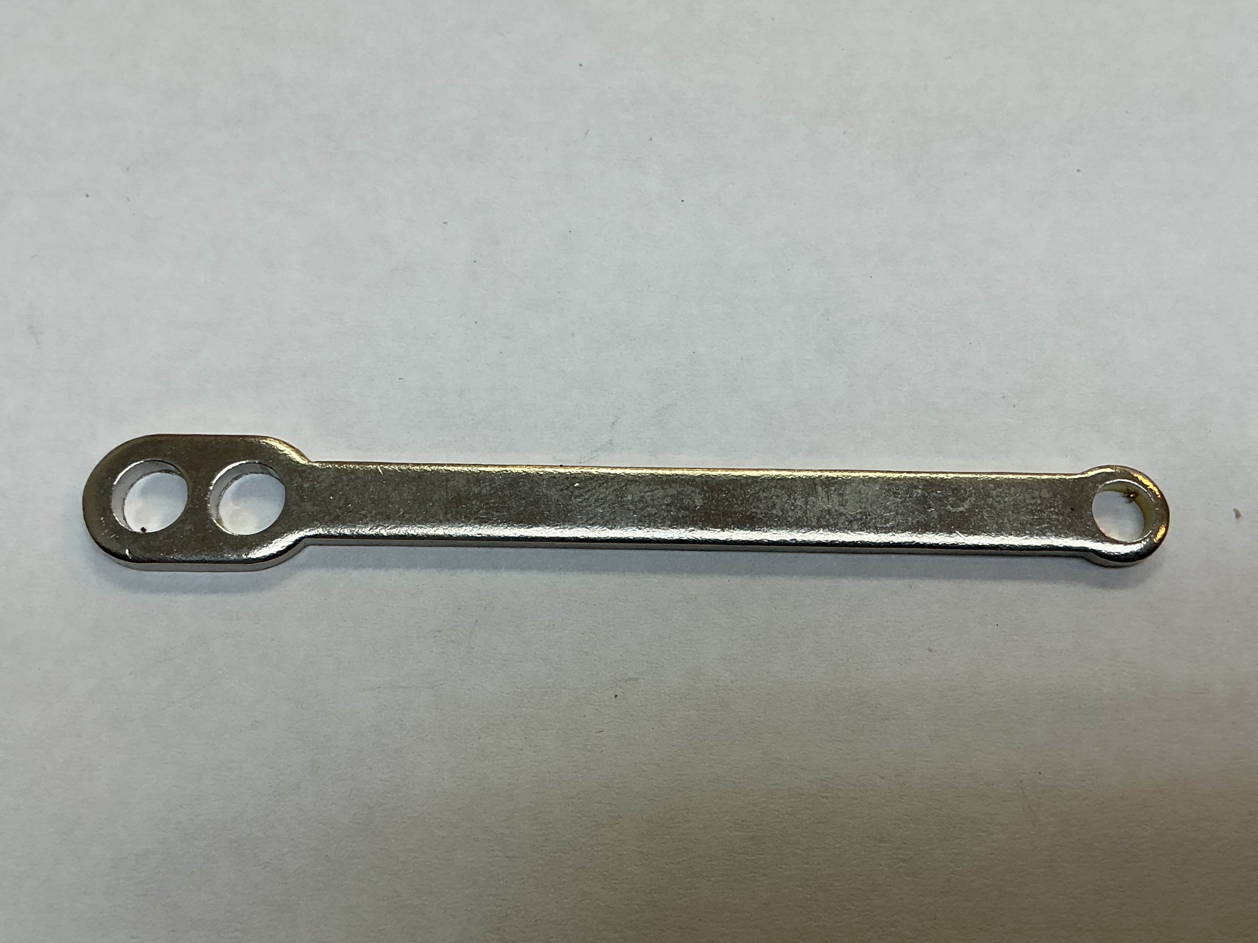 DRAWBAR / NICKEL / 2-HOLE / 79.2mm L / PS-1 / PREMIER ATSF NORTHERN 4-8-4