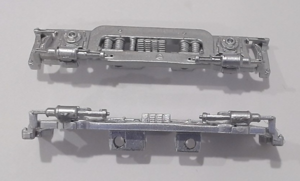 SIDE FRAME / 2-AXLE / SILVER / LH & RH / PLASTIC / LOCOMOTIVE / HO SCALE UP VERANDA