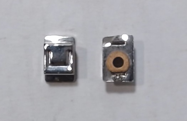 JOURNAL BOX / NICKEL / W/BEARING / TINPLATE O GAUGE & STANDARD GAUGE 250E / 400T / BLUE COMET / GIRARD / STATE CARS / 350