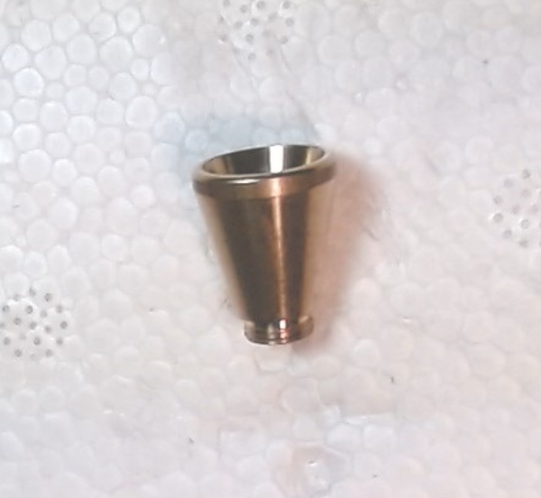 BRASS CUP / SMOKE UNIT / 12mm O.D. (TOP) x 7.8mm O.D. (BOT) x 15.4mm H