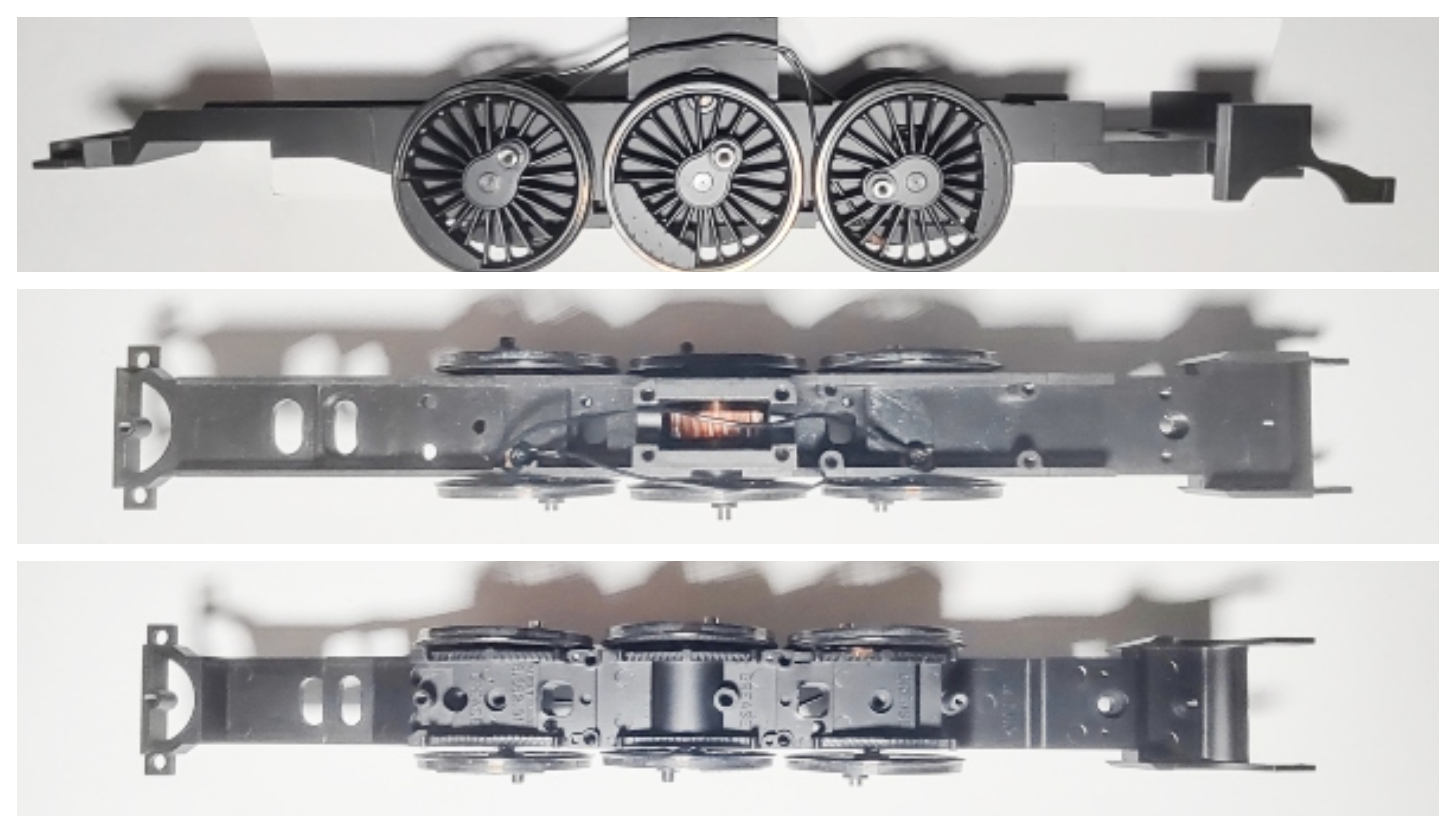 DRIVE BLOCK / 3-AXLE / 2-RAIL / PS-2 / PREMIER DUCHESS CLASS 4-6-2