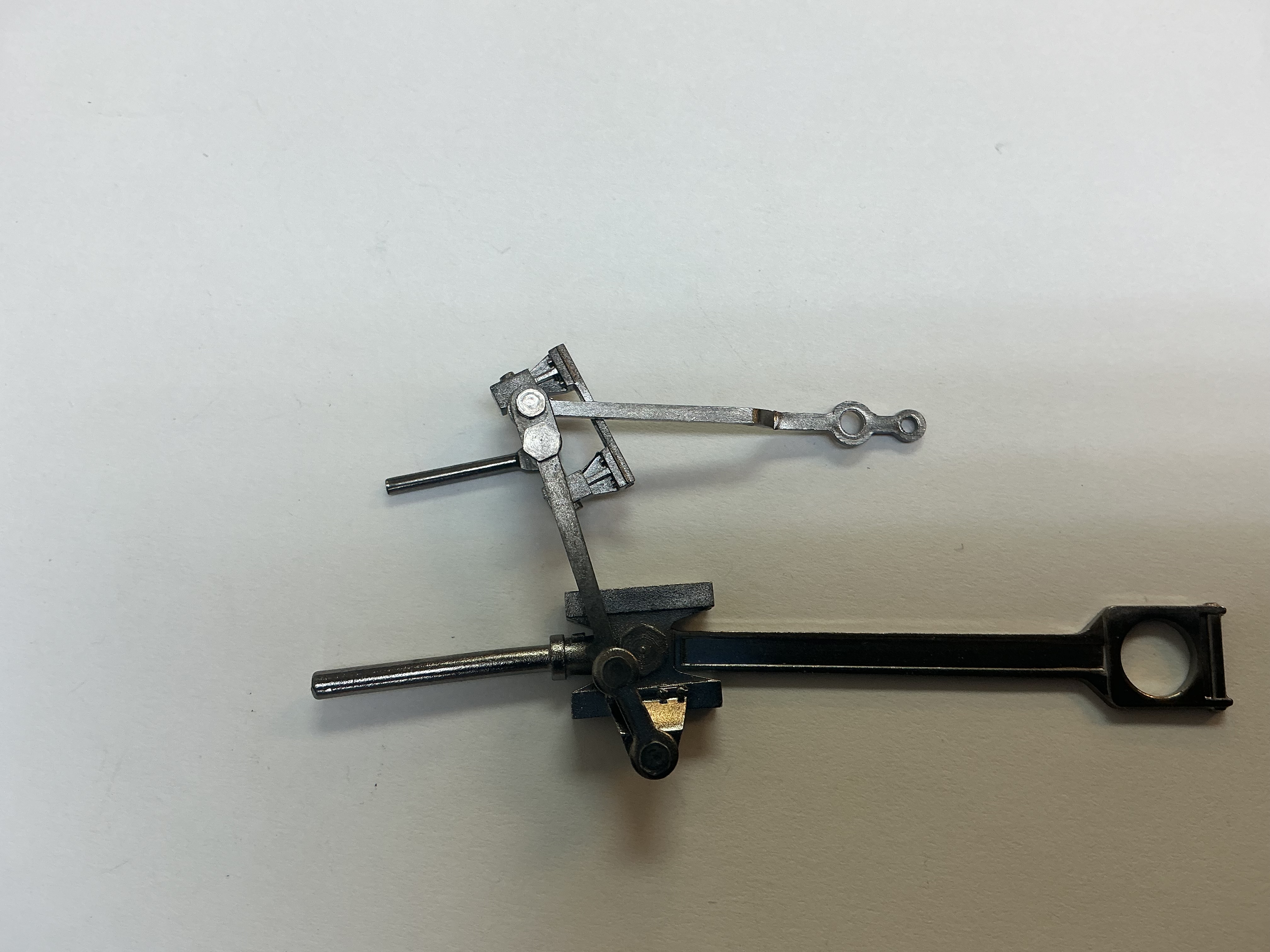 MIAN ROD & CROSSHEAD ASSEMBLY / LH / SATIN NICKEL / W/MANUAL TIMING VALVE / PREMIER A-5 SWITCHER 0-4-0