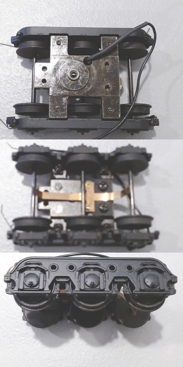 TENDER TRUCK / 6-WHEEL / FRONT & REAR / W/CHAINS / O SCALE 2-RAIL / PS 2 / PREMIER CLASS A 2-6-6-4 