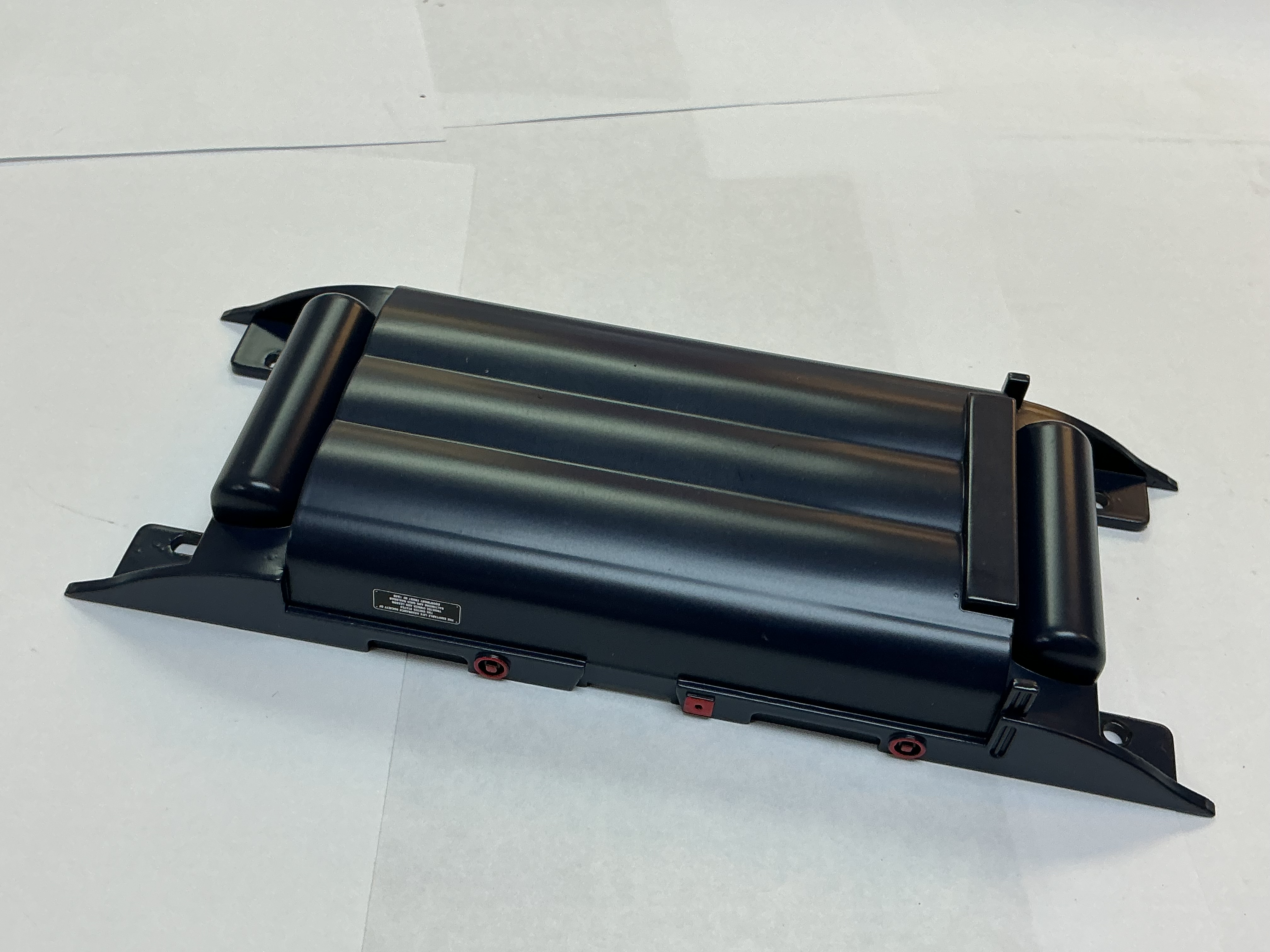 FUEL TANK / PROTOSOUND 2 / MATTE BLACK W/RED FUEL GAUGES / W/SPEAKER HOLES / PREMIER E-8