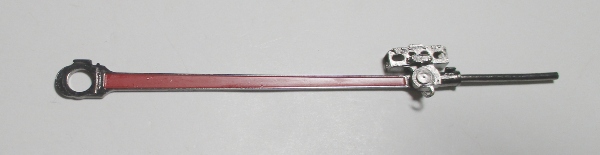 MAIN ROD & CROSSHEAD GUIDE / RH / BLACKENED W/ RED CENTER / W/O ADDITIONAL LINKAGE / PREMIER BR44