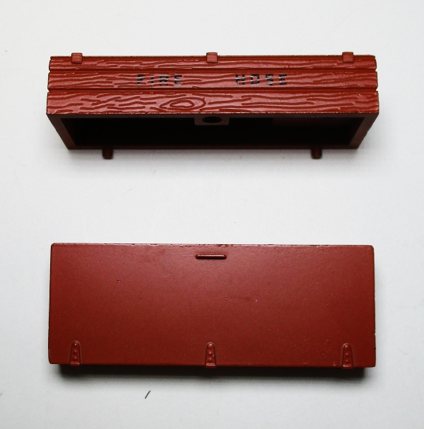 TOOL BOX / TENDER TOP / RED / FIRE HOSE / NON-REMOVABLE LID / PREMIER CLIMAX
